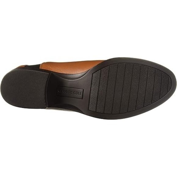 Kenneth Cole New York Women's Levon Chelsea Fashion Boot with Elastic Cognac 7M - Picture 7 of 8